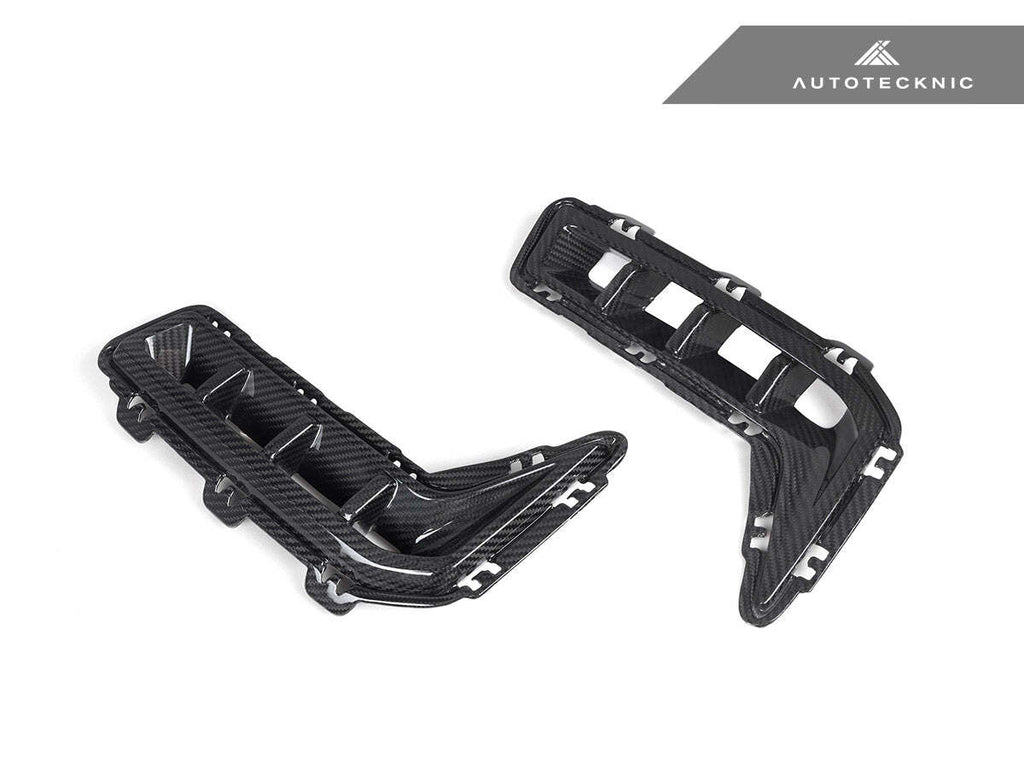 AutoTecknic BM-0429 Carbon Fiber Front Bumper Trim Set G05 X5 M Sport LCI