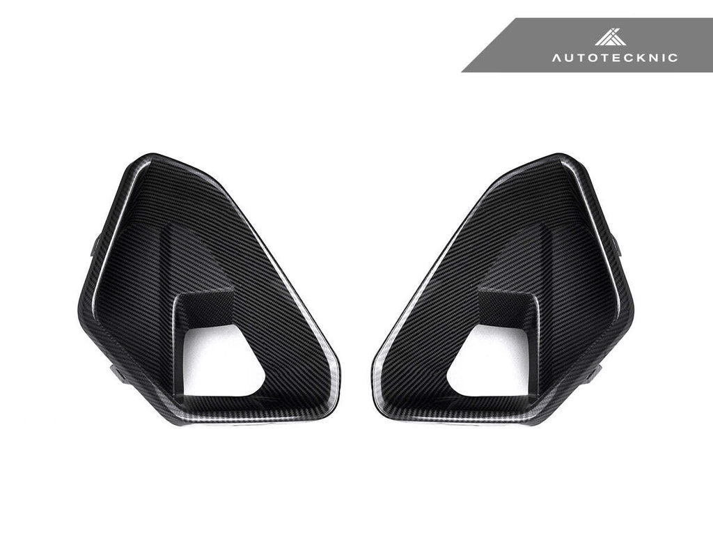 AutoTecknic Carbon Fiber Front Bumper Air Vent Set G06 X6 M Sport LCI