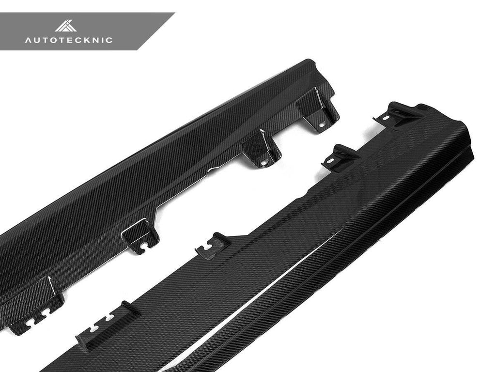 AutoTecknic BM-0517 Carbon Fiber Side Skirt Extension Set F96 X6M G06 X6