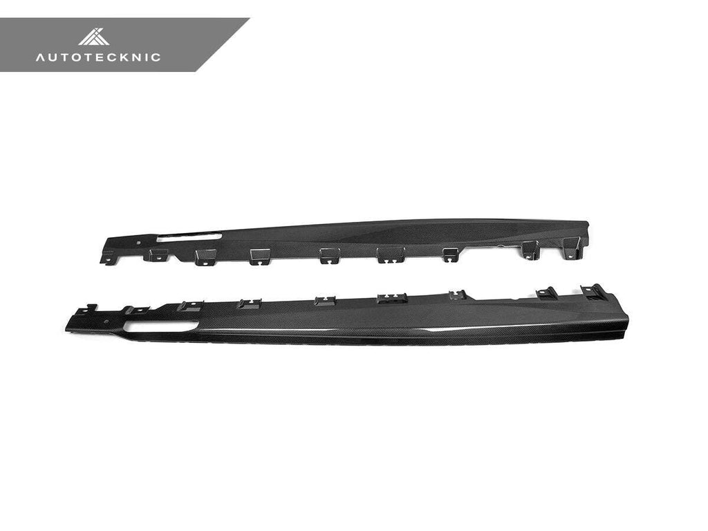 AutoTecknic BM-0517 Carbon Fiber Side Skirt Extension Set F96 X6M G06 X6