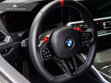 Load image into Gallery viewer, AutoTecknic BM-0518 Carbon LCI Steering Wheel Top Cover G8X M2/ M3/ M4