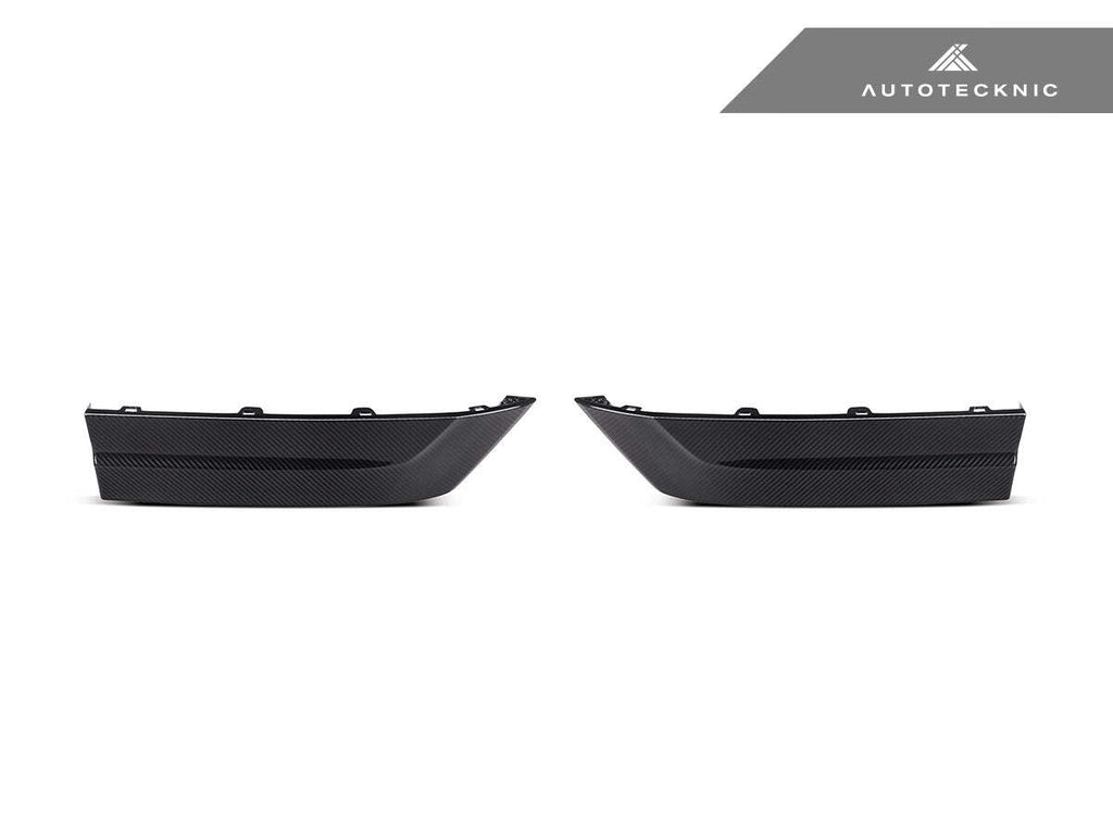 AutoTecknic BM-0519 Carbon Fiber Rear Splitter Set F96 X6M