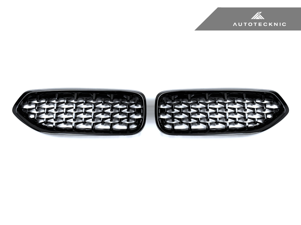 AutoTecknic BM-0611-GB-DM Painted Glazing Black Front Grilles G29 Z4