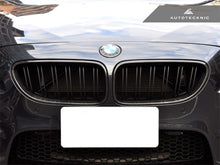 Load image into Gallery viewer, AutoTecknic Dual Slats Carbon Fiber Front Grille Set F06 Gran Coupe / F12 Coupe