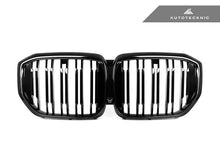 Load image into Gallery viewer, AutoTecknic BM-0613-LCI-DS-GB Dual Slat Gloss Black Front Grille G05 X5 LCI