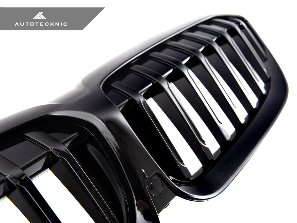 AutoTecknic BM-0615-GB Replacement Glazing Black Front Grilles G20 3-Series