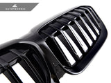 AutoTecknic BM-0615-GB Replacement Glazing Black Front Grilles G20 3-Series