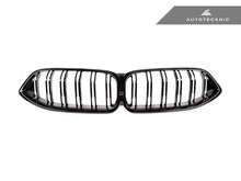 Load image into Gallery viewer, AutoTecknic Dual Slats Gloss Black Front Grille G14/ G15/ G16 8 Series