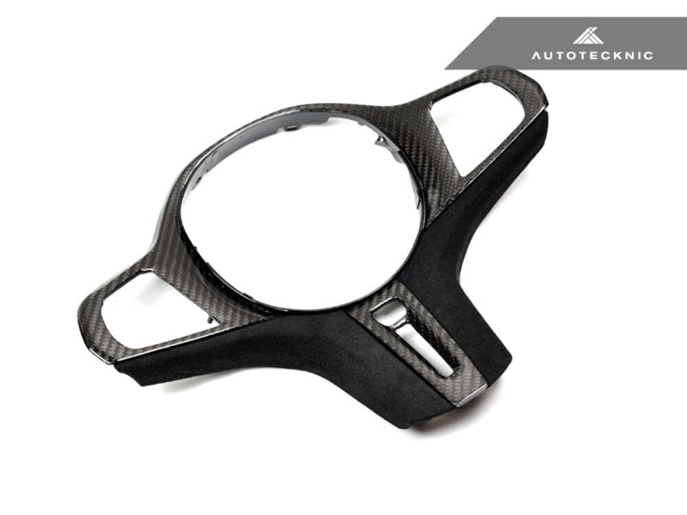 AutoTecknic Carbon Alcantara Steering Wheel Trim G8X M2 / M3 / M4