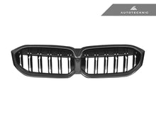 Load image into Gallery viewer, AutoTecknic Dry Carbon Fiber Dual Slat Front Grille G20 3 Series LCI