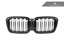 Load image into Gallery viewer, AutoTecknic Dry Carbon Fiber Dual Slats Front Grille Set F97 X3M LCI F98 X4M LCI