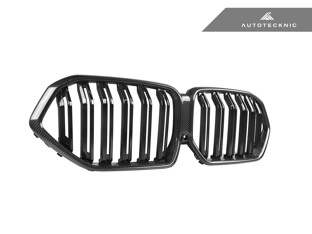 AutoTecknic BM-0705 Replacement Dry Carbon Front Grilles F96 X6M