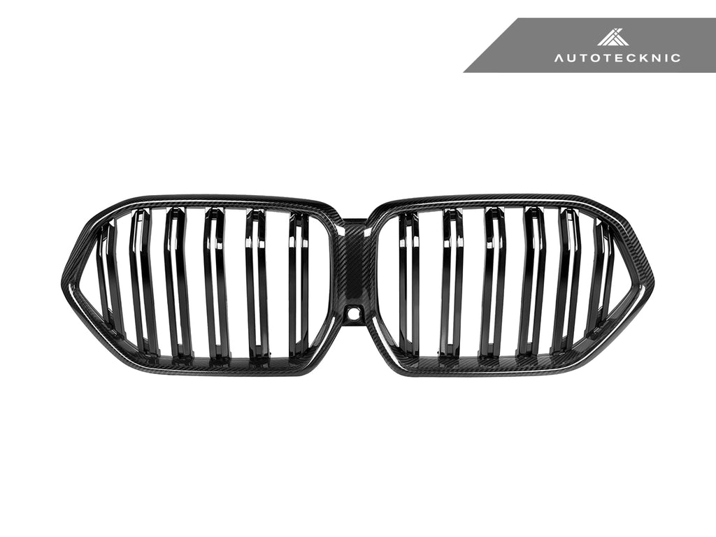 AutoTecknic BM-0705 Replacement Dry Carbon Front Grilles F96 X6M