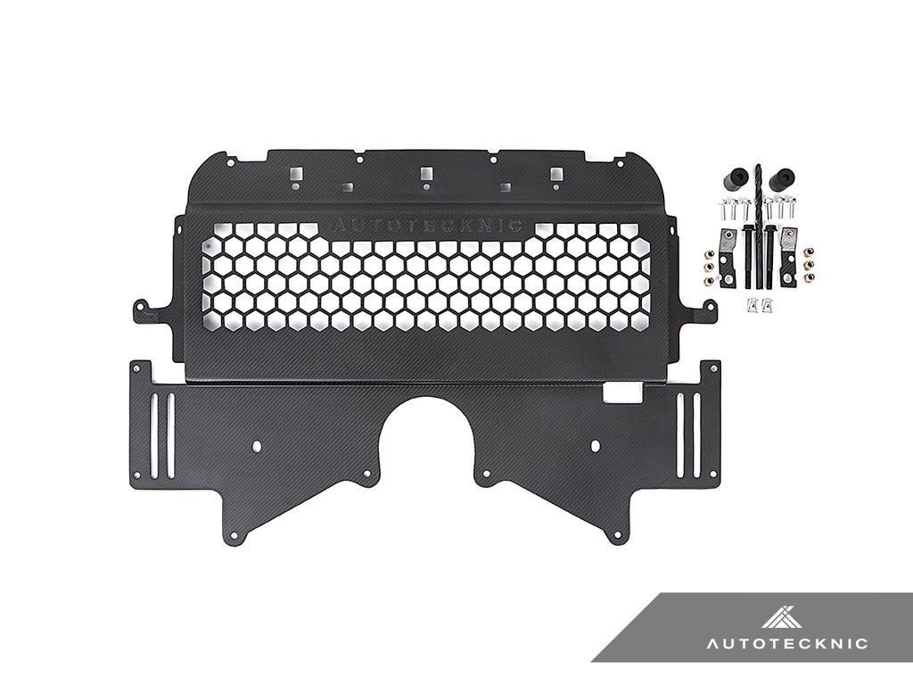 AutoTecknic BM-0706 Dry Carbon Oil Cooler Guard G87 M2 M594
