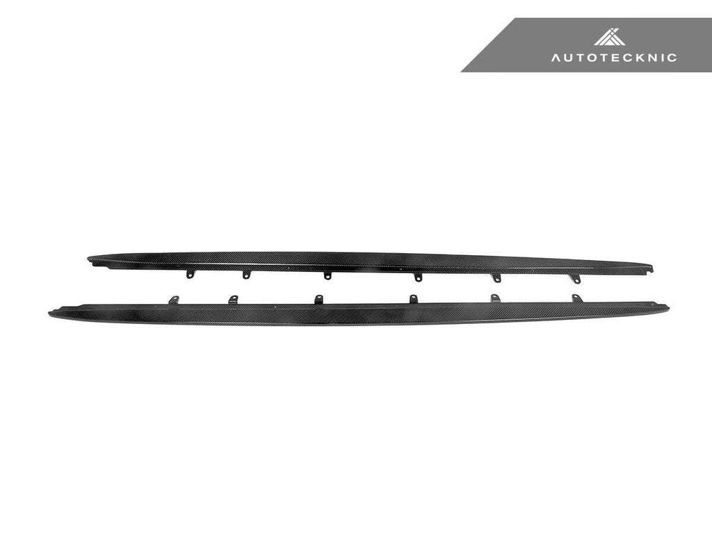 AutoTecknic Dry Carbon Fiber Side Skirt Extension Set F90 M5 G30 5 Series