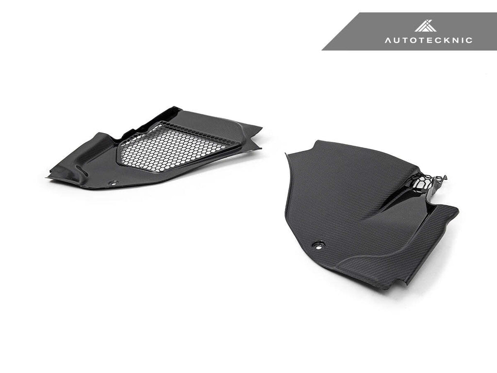 AutoTecknic BM-0823 Dry Carbon Engine Cowl Panel Trim Set F91/ F92/ F93 M8