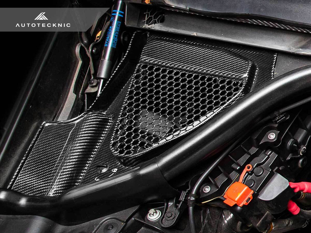AutoTecknic BM-0824 Dry Carbon Engine Cowl Panel Trim Set F97 X3M F98 X4M
