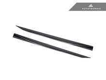 Load image into Gallery viewer, AutoTecknic BM-0846 Dry Carbon Fiber V2 Side Skirt Extension Set G90/ G99 M5