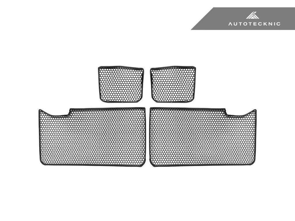 AutoTecknic BM-0849 Center Bumper Honeycomb Mesh Grille Kit G90/ G99 M5