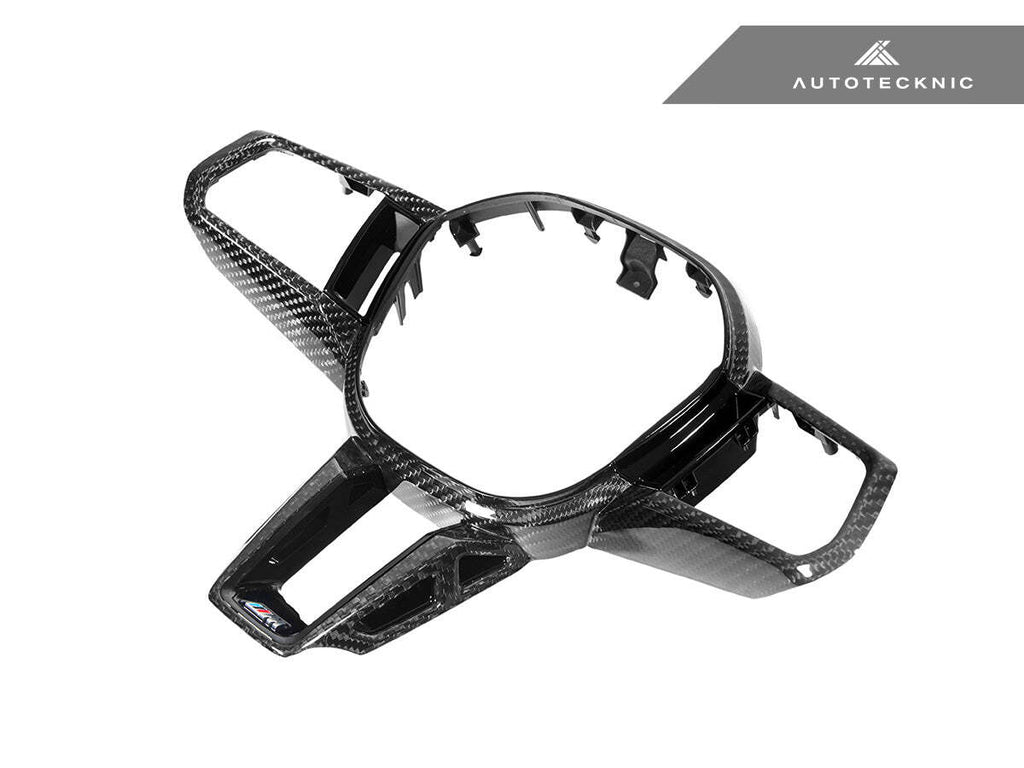 AutoTecknic BM-0851-G60 Carbon Fiber Steering Wheel Trim G60/ G61 5 Series