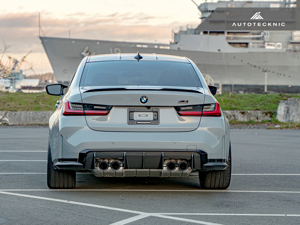 AutoTecknic BM-0880 Dry Carbon Performante Rear Diffuser G80 M3