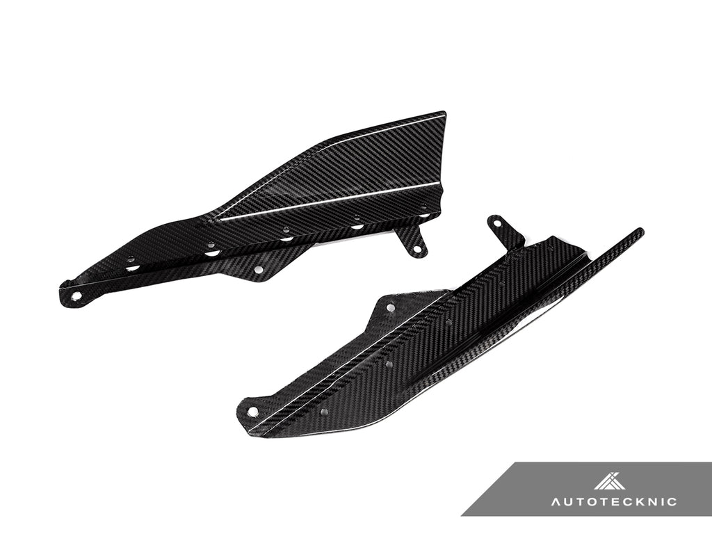 AutoTecknic BM-0884 Carbon Fiber Side Skirt Winglets G42 2-Series