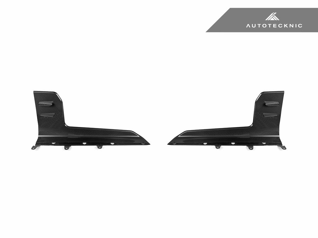 AutoTecknic BM-0889 Dry Carbon Side Skirt Winglet Set G87 M2