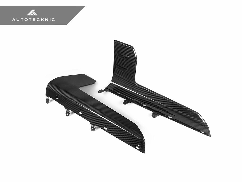 AutoTecknic BM-0889 Dry Carbon Side Skirt Winglet Set G87 M2