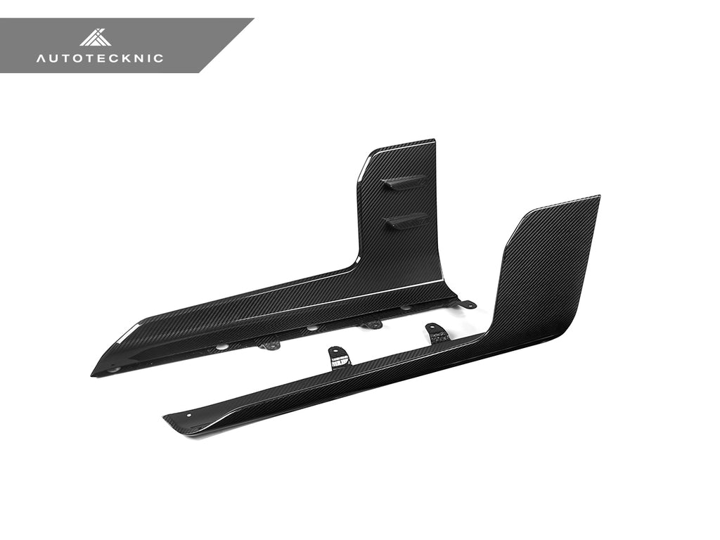 AutoTecknic BM-0889 Dry Carbon Side Skirt Winglet Set G87 M2