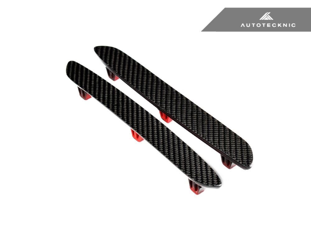 AutoTecknic BM-0991-CF Carbon Fiber Rear Bumper Reflectors F87 M2