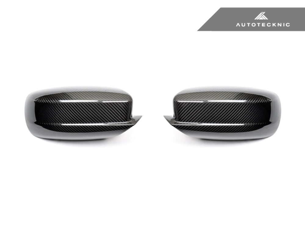 AutoTecknic DG-0001 Replacement Dry Carbon Mirror Covers Dodge Charger 2011-2019