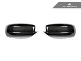 AutoTecknic DG-0001 Replacement Dry Carbon Mirror Covers Dodge Charger 2011-2019