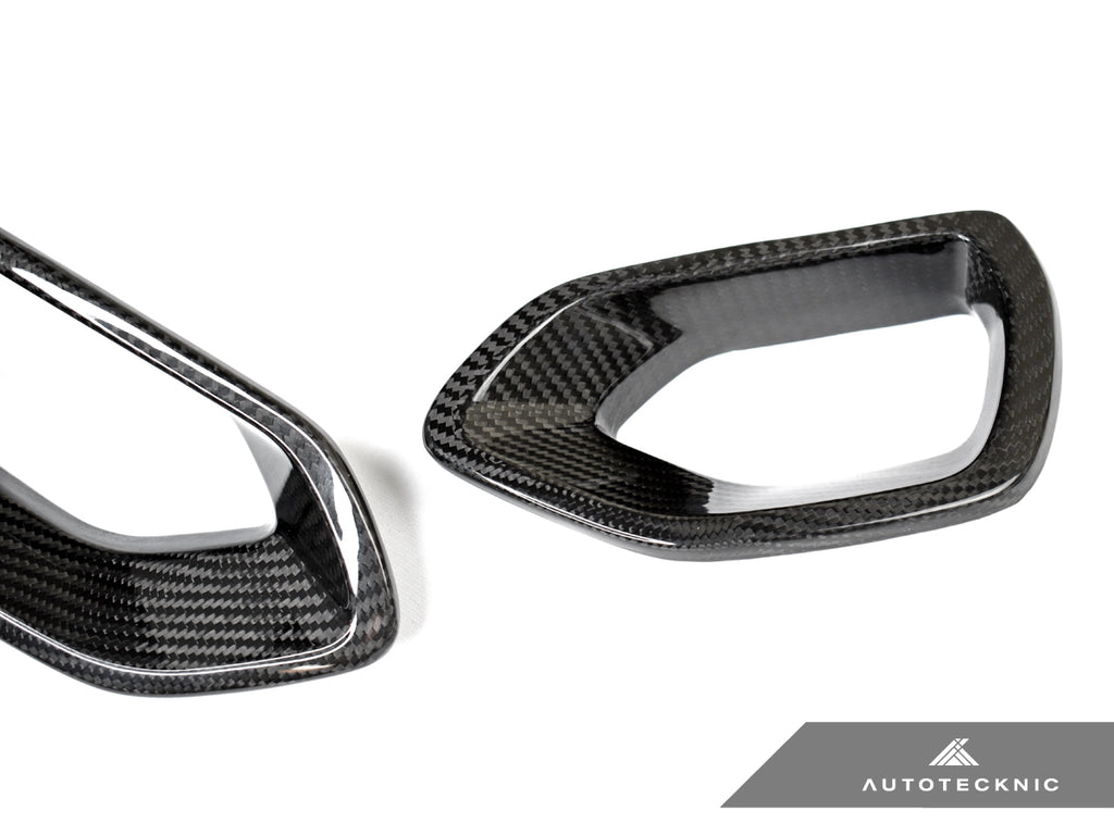 AutoTecknic DG-0002 Dry Carbon Grille Snorkel Charger SRT Scat Pack 15-21