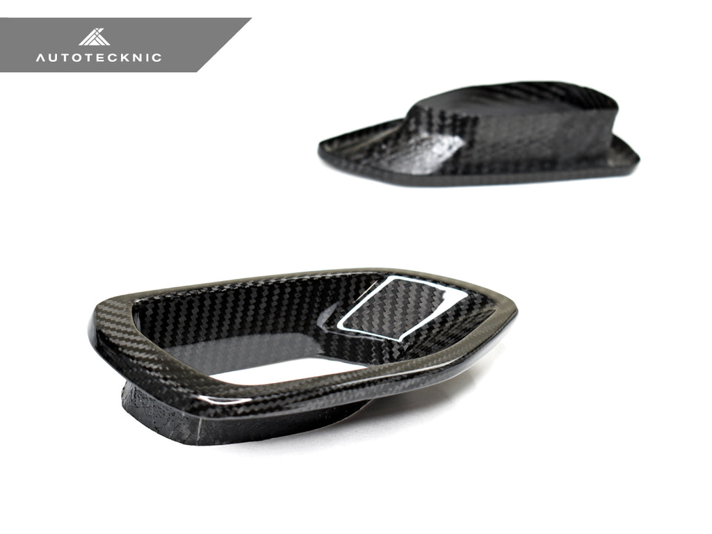 AutoTecknic DG-0002 Dry Carbon Grille Snorkel Charger SRT Scat Pack 15-21