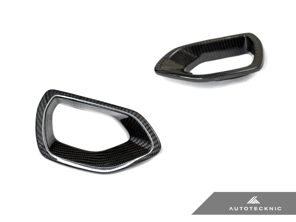 AutoTecknic DG-0002 Dry Carbon Grille Snorkel Charger SRT Scat Pack 15-21