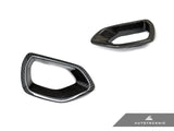 AutoTecknic DG-0002 Dry Carbon Grille Snorkel Charger SRT Scat Pack 15-21