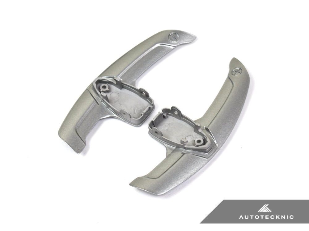 AutoTecknic MB-0167-SA Silver Competition Steering Shift Levers For Mercedes