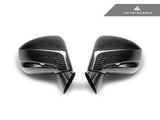 AutoTecknic NS-0006 Replacement Dry Carbon Mirror Covers For Nissan R35 GT-R