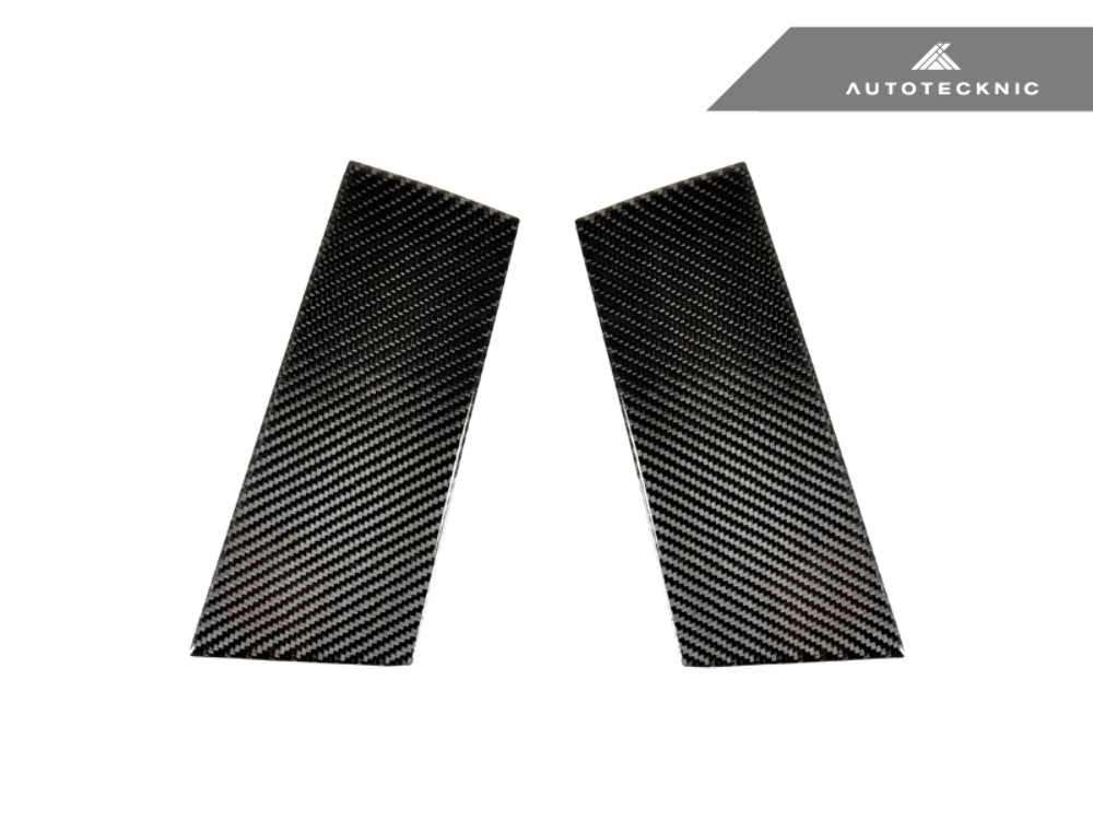 AutoTecknic NS-0012 Carbon Fiber B-Pillar Panel Cover For Nissan 350Z