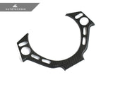 AutoTecknic NS-0023 Carbon Steering Wheel Controller Cover For Nissan R35 GTR