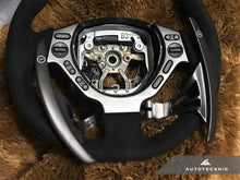 Load image into Gallery viewer, AutoTecknic NS-0030-MCF-W Competition Steering Shift R35 GT-R Matte Carbon Fiber