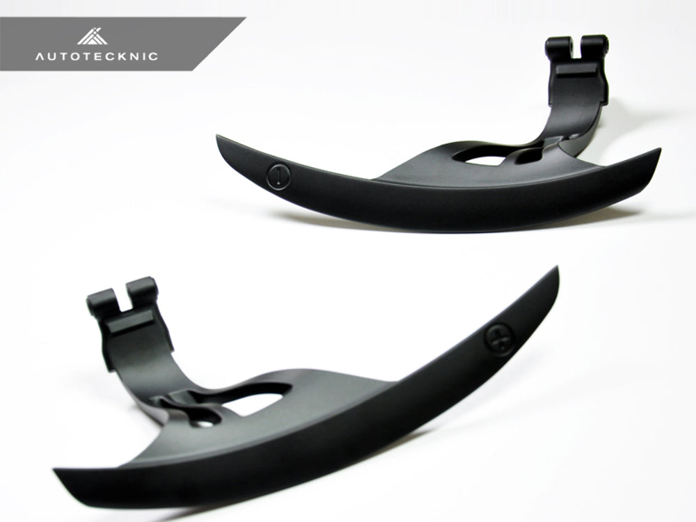 AutoTecknic NS-0030-SB Black Steering Shift Paddles For Nissan R35 GT-R