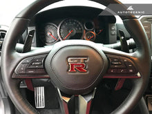 Load image into Gallery viewer, AutoTecknic NS-0031-DCG Gloss Carbon Fiber Finish Shift Paddles R35 GT-R 17-23