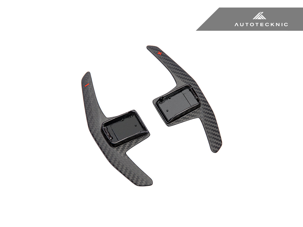 AutoTecknic NS-0031-DCM Matte Carbon Fiber Finish Shift Paddles R35 GT-R 17-23