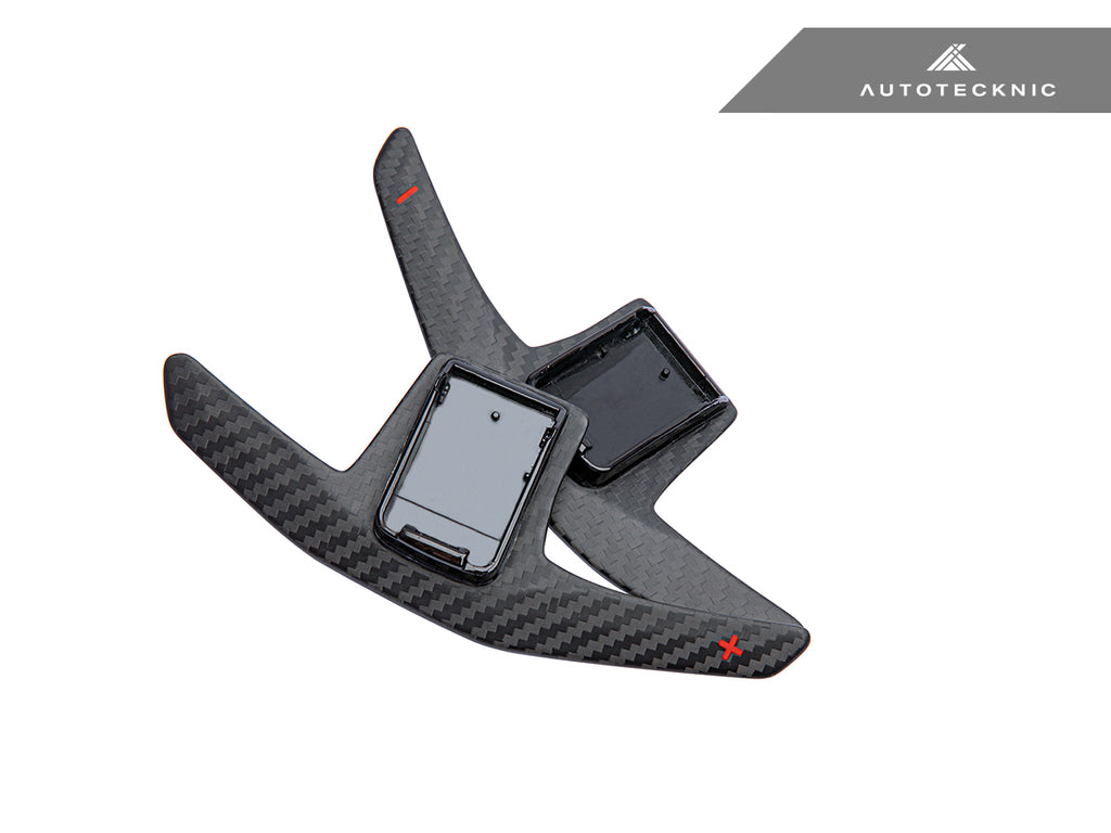 AutoTecknic NS-0031-DCM Matte Carbon Fiber Finish Shift Paddles R35 GT-R 17-23