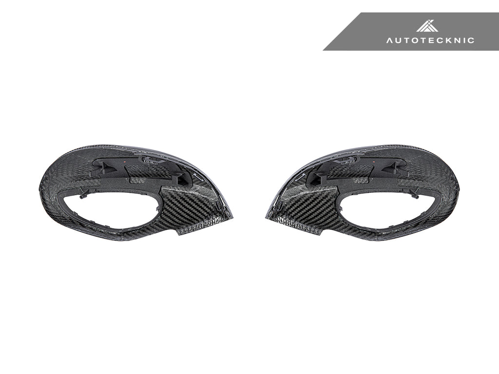 AutoTecknic PR-0005 Carbon Fiber Mirror Covers For Porsche 991 Turbo