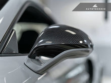 Load image into Gallery viewer, AutoTecknic PR-0005 Carbon Fiber Mirror Covers For Porsche 991 Turbo