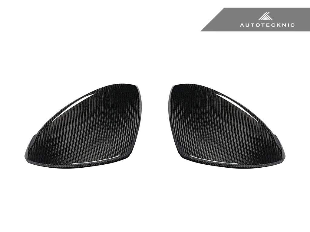 AutoTecknic PR-0005 Carbon Fiber Mirror Covers For Porsche 991 Turbo