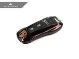 AutoTecknic Mahogany PR-0006-MH Replacement Carbon Fiber Key Cover Porsche