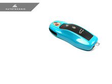 Load image into Gallery viewer, AutoTecknic PR-0006-MMB Miami Blue Replacement Carbon Fiber Key Cover Porsche